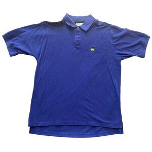 Master's purple Golf polo shirt short sleeve Augusta National Golf Shop Men XL
